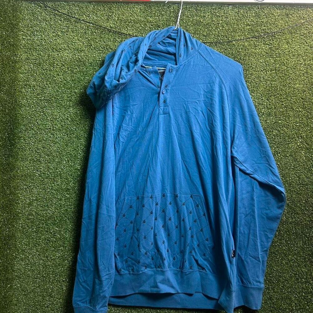 Volcom Men's Blue Hoodie